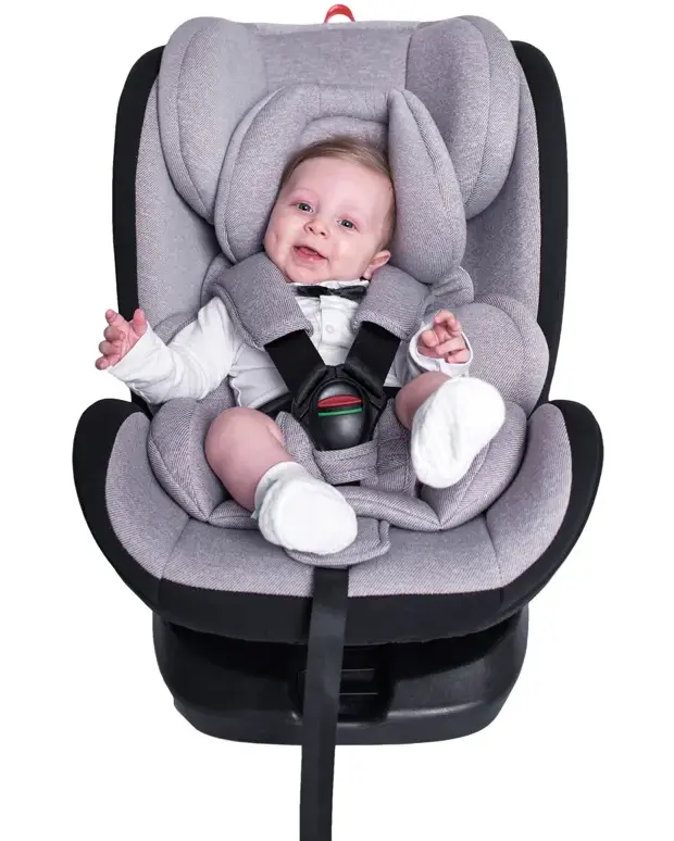 Дитяче автокрісло Lorelli Nebula Isofix Grey Leather